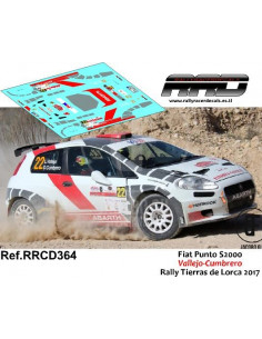 Fiat Punto S2000 Vallejo-Cumbrero Rally Tierras de Lorca 2017