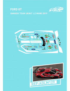 Ford GT Chip Ganassi Team UK 67 2019