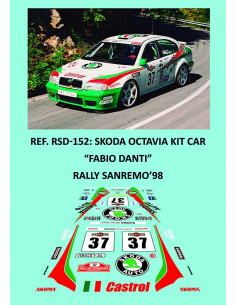 Skoda Octavia Kit Car - Fabio Danti - Rally Sanremo 1998