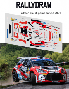 Citroen DS3 R5 Perez Coruña 2021
