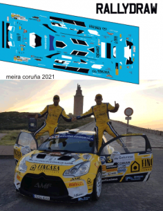 Citroen DS3 R5 Meira Coruña 2021