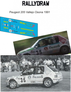 Peugeot 205 Vallejo Osona 1991