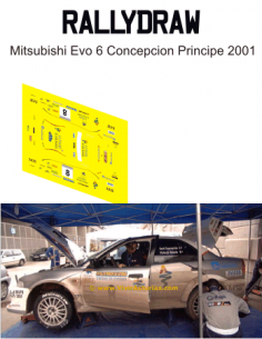 mitsubishi evo 6 concepcion principe 2001