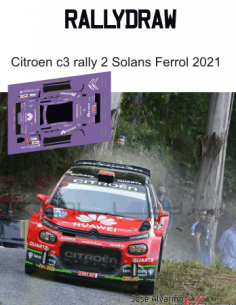Citroen C3 R2 Solans Ferrol 2021
