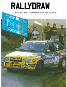 Opel Kadett GSI Beny San Froilan 1987