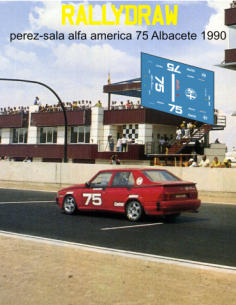 alfa romeo 75 america Perez Sala albacete 1990