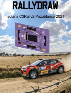 Citroen C3Rally2 Solans Pozoblanco 2021