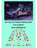 Subaru Impreza WRC - Luis Climent - Rally Sanremo 1999