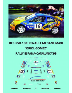 Renault Megane Maxi - Oriol Gómez - Rally España-Catalunya 1999