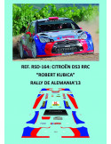 Citroën DS3 RRC - Robert Kubica - Rally de Alemania 2013