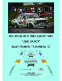 Ford Escort MkII - Lolo García - Rally Festival Trasmiera 2017