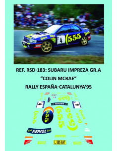 Subaru Impreza Gr.A - Colin McRae - Rally España-Catalunya 1995