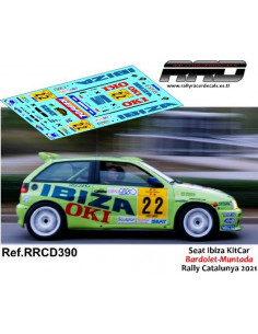 Seat Ibiza KitCar Bardolet-Muntada Rally Catalunya 2021