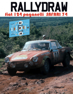 Fiat 124 Abarth Paganelli Safari 1974