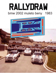 Bmw 2002 Rothmans Rally Team Muleto Beny Fallas 1983
