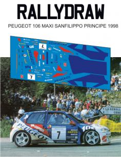 Peugeot 106 maxi Sanfilippo Principe 1998