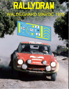fiat 124 abarth waldegaard maroc 1975