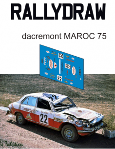 peugeot 504 dacremont maroc 1975