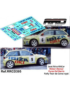Seat Ibiza KitCar Puras-Weber Rally Tour de Corse 1996