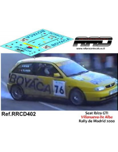 Seat Ibiza GTI Villanueva-De Alba Rally Madrid 2000